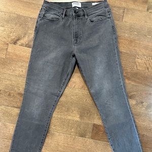 FRAME DENIM, skinny jeans, size 31, dark grey